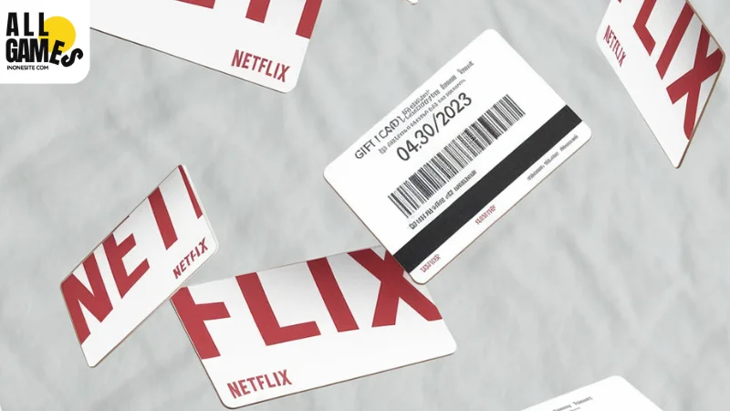 บัตรพลาสติก PVC ดีไซน์แบรนด์ Netflix พร้อมบาร์โค้ดสำหรับใช้งาน สะท้อนความแข็งแรงและความอเนกประสงค์